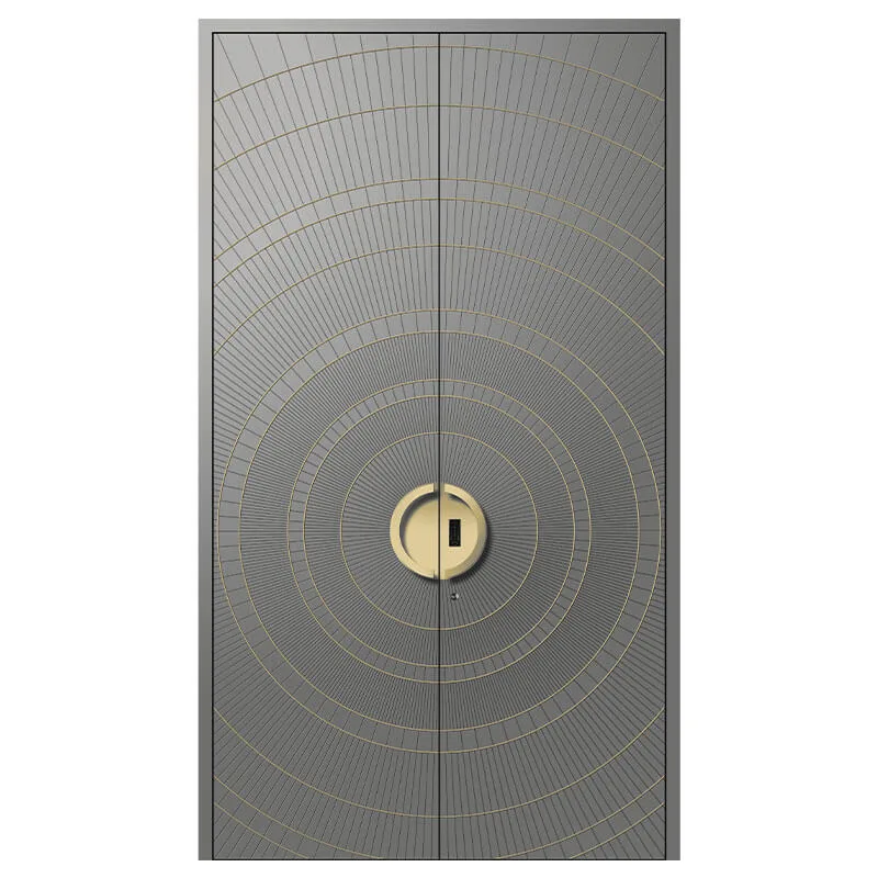 kest sunburst contemporary exterior double door