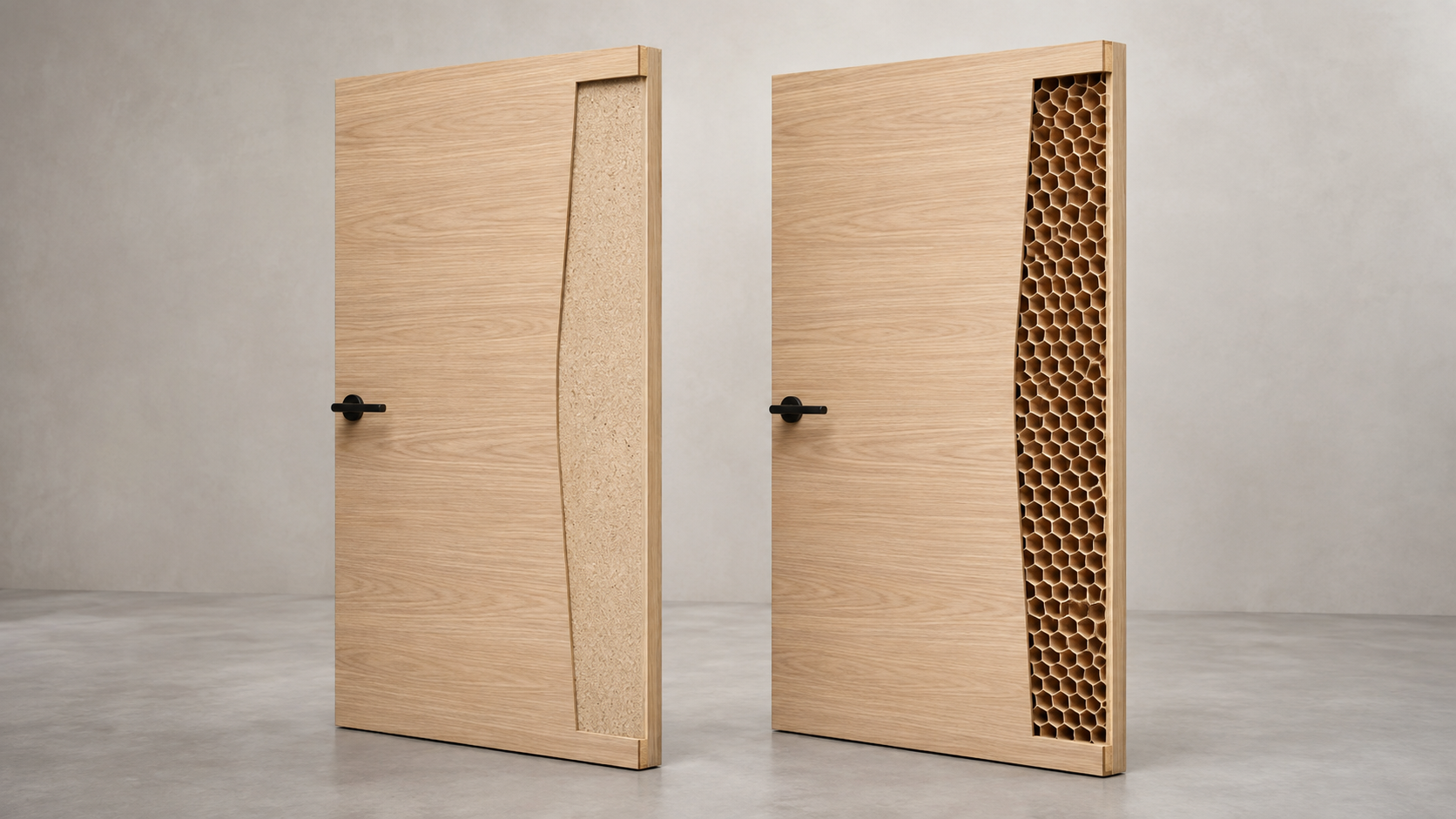 Solid Core vs Hollow Core Interior Doors: A Specification Guide